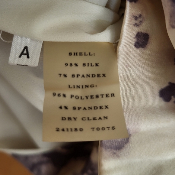 Ann Taylor Petite Abstract Floral Dress - Picture 2 of 8